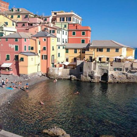 Casa Sulla Spiaggia Di Boccadasse Genua Zewnętrze zdjęcie